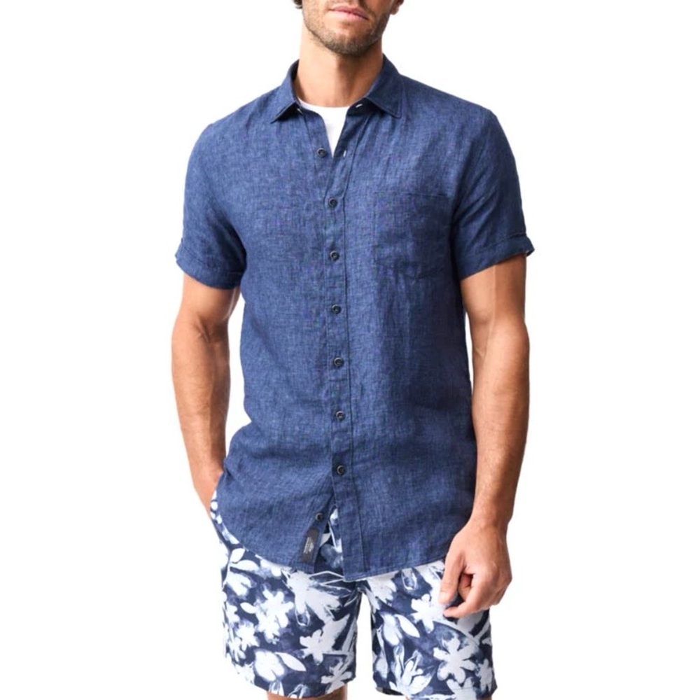Rodd & Gunn Men’s Linen Short Sleeve Shirt